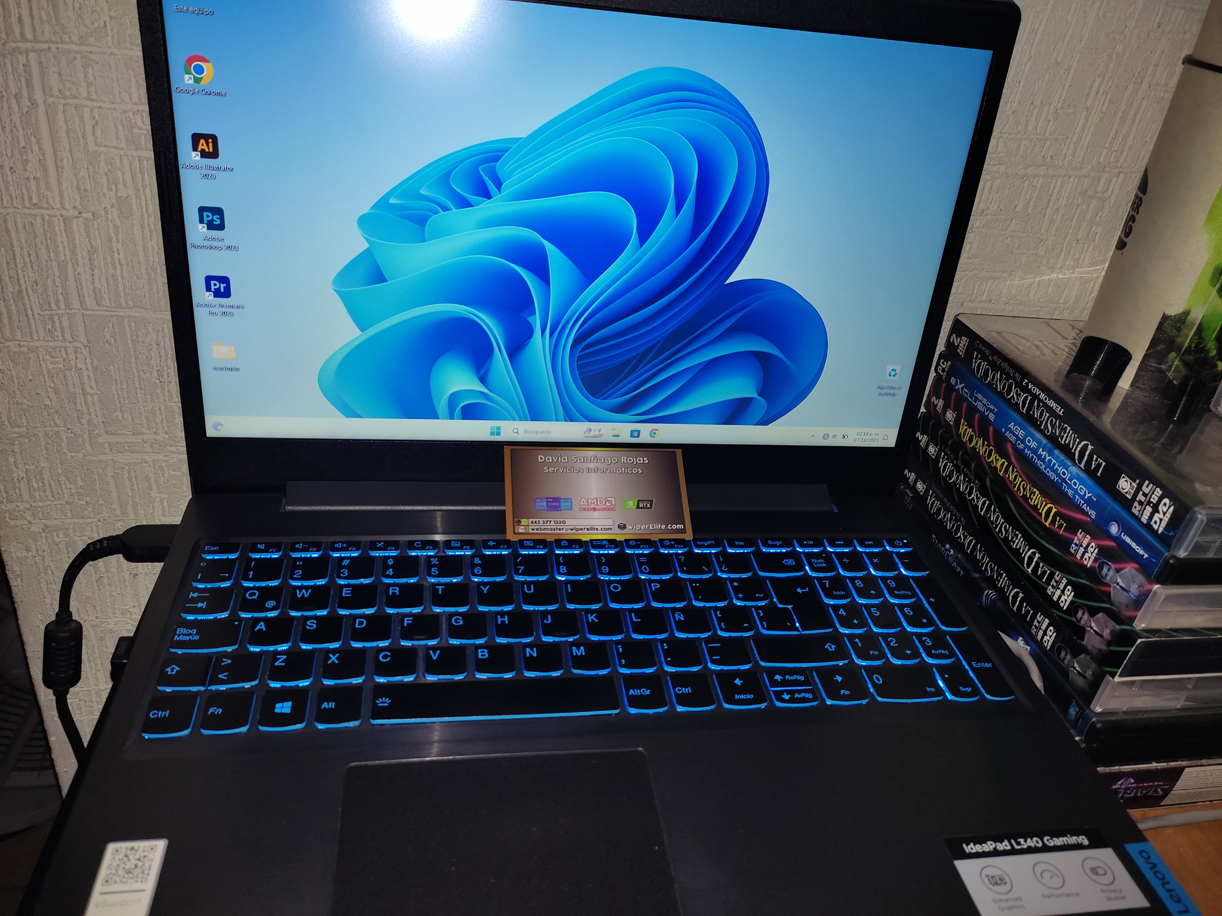 Mantenimiento de laptops